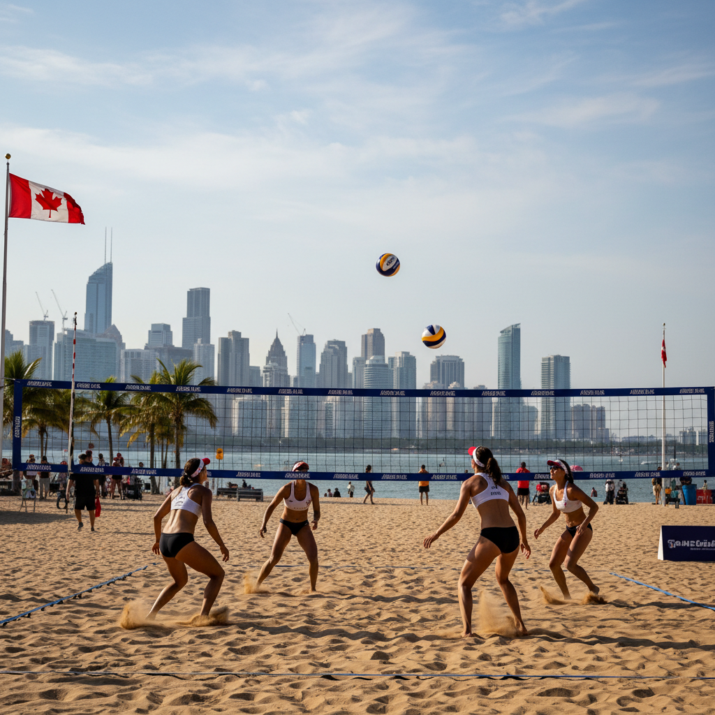 Canada’s Beach Volleyball Stars Train for 2028 Los Angeles Olympics