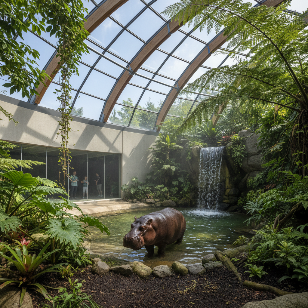 Toronto Zoo Awaits Birth of Endangered Pygmy Hippo Calf This Summer