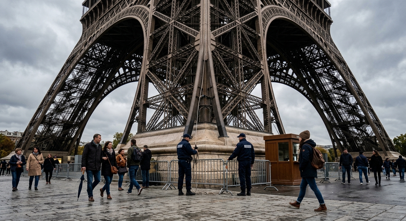 Eiffel Tower Reopens After Strike Over Gender Restrictions During Hindu Delegation Visit