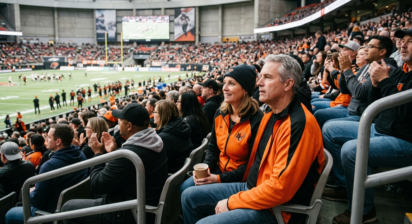 Political Leaders Attend BC Lions Game Amid Provincial Election Season